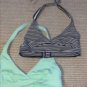 Out from under bathing suit tops